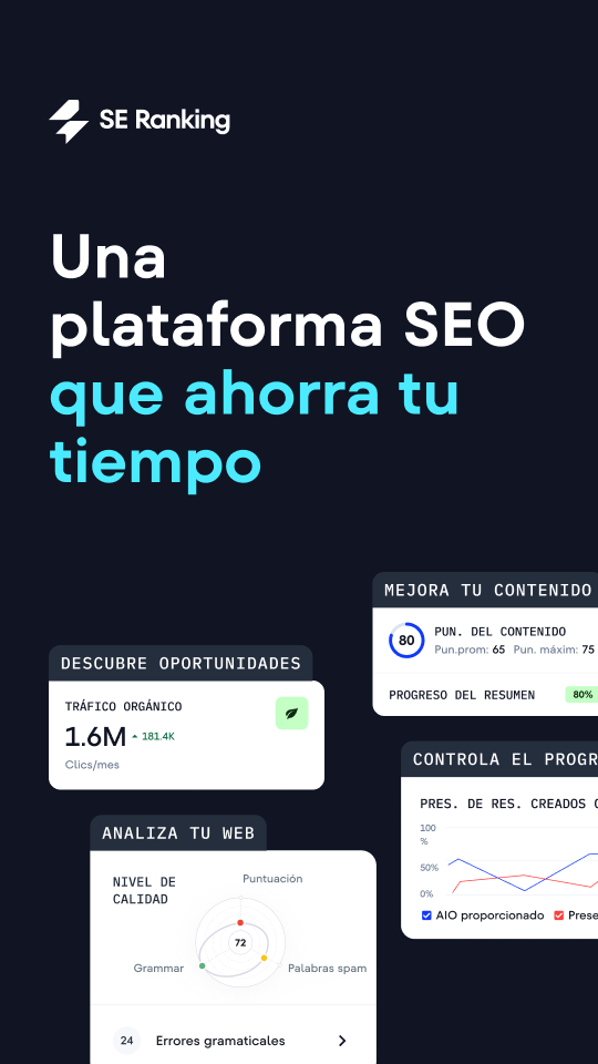 SEranking - Herramienta SEO profesional